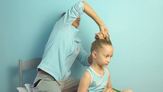 Счастливая Гимнастика | Как подготовить прическу для выступлений и тренировок в гимнастике. смотреть онлайн