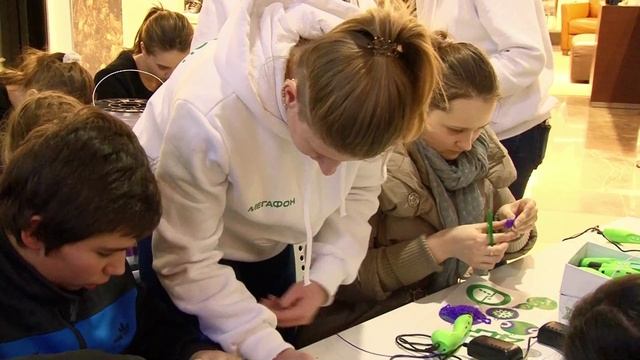 Мегафон в ТРК "Горизонт" Мастер-класс от спонсора Акции "Большой КУШ" в Ростове-на-Дону смотреть онлайн