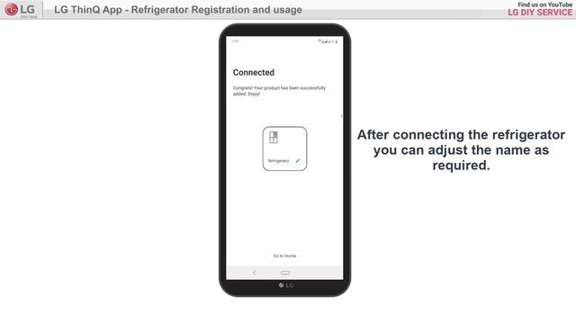 LG ThinQ (AOS) - Connecting Refrigerator смотреть онлайн