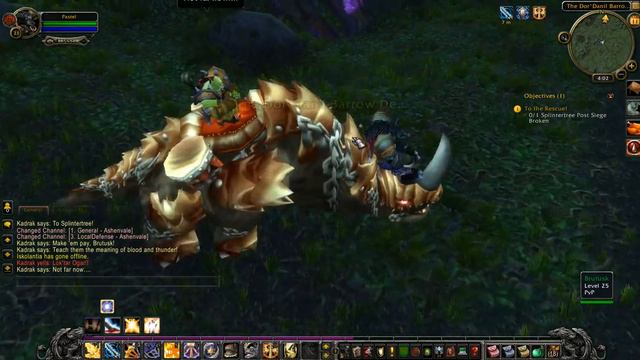 To The Rescue! WOW quest throwplay смотреть онлайн