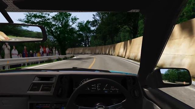 Battle Stage Harugahara Section Preview! AE86 Coupe! - Assetto Corsa смотреть онлайн