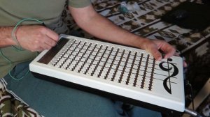 Azbuka Soviet USSR vintage programmable giant stylophone.