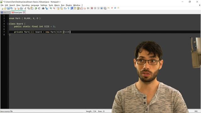 JavaStream 2 (filling gaps) part 3: enum arrays смотреть онлайн