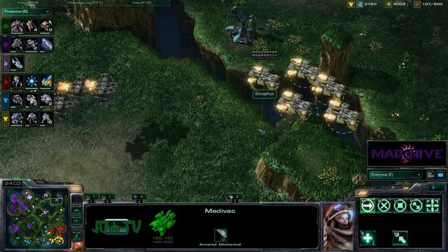 3v3 - Base Race - Starcraft 2 смотреть онлайн