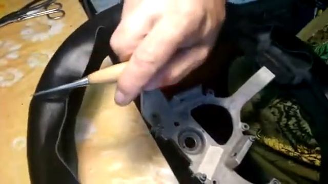 перешиваем руль вощёной ниткой хюндай i30 смотреть онлайн