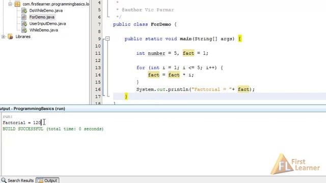simple for loop in Java, Tutorial 12 | Learn Java Programming смотреть онлайн