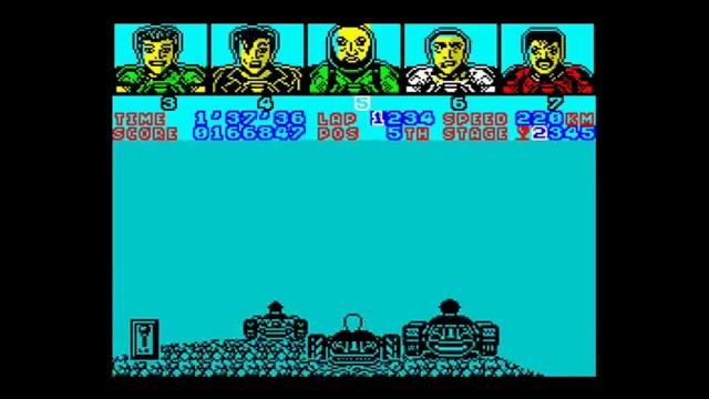 Power Drift ZX Spectrum смотреть онлайн
