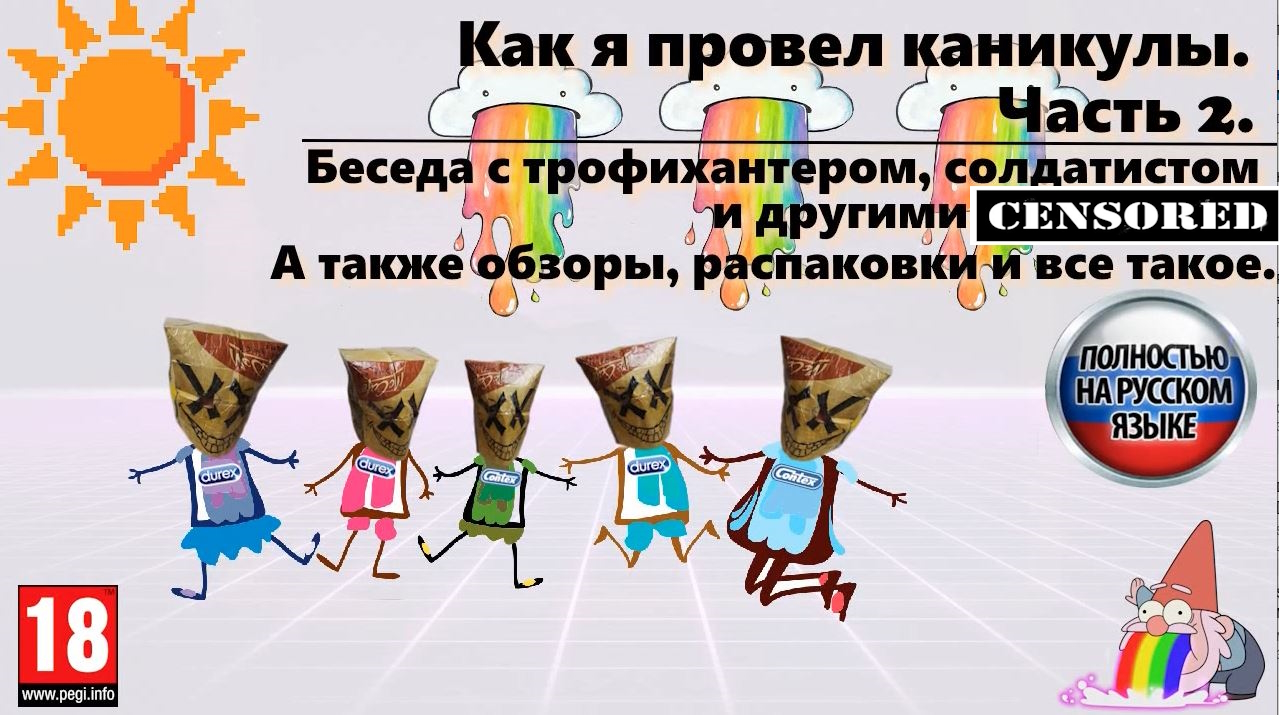 Как я провел каникулы. Часть 2. Интервью. Обзоры, распаковки и т.д. смотреть онлайн