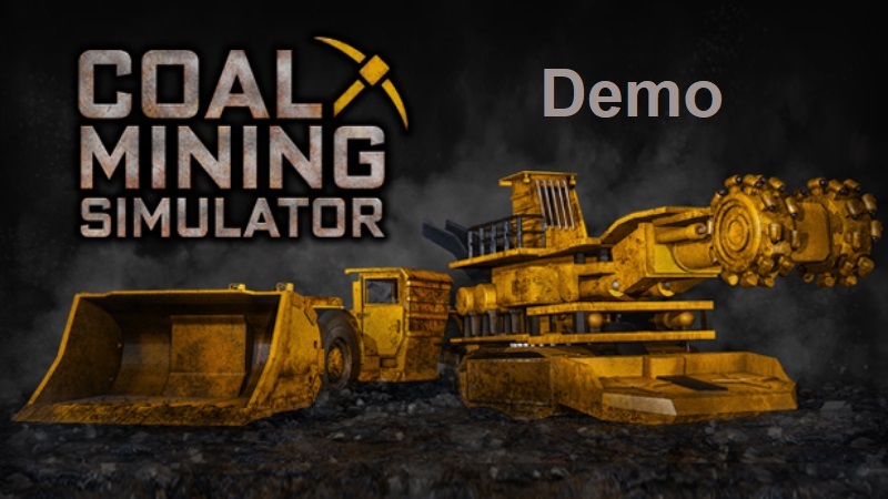 Coal Mining Simulator (Demo) - Симулятор добычи угля в шахте тяжелой техникой смотреть онлайн