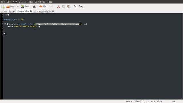 PHP Tip: Checking a Variable Against Multiple Values смотреть онлайн