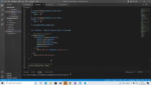 Alarm Clock Project Using Html ,Css and Vanilla Javascript смотреть онлайн