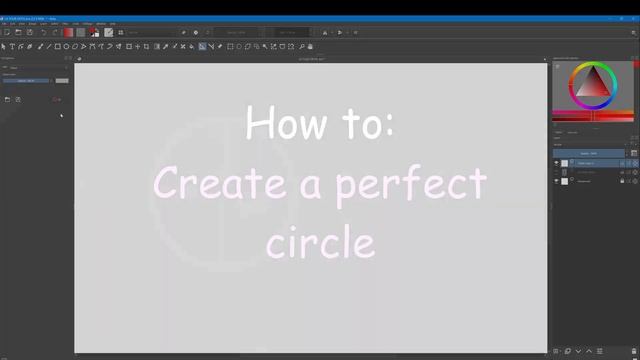 KRITA 4.4.3 ELLIPSES AND FISH EYE POINT ASSISTANTS | Part I смотреть онлайн