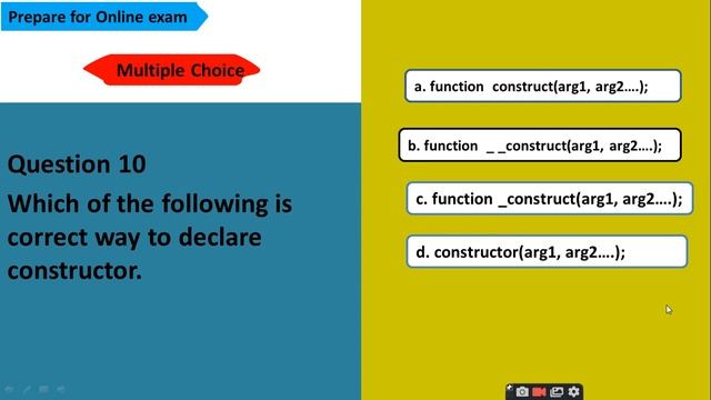 MCQ PHP Internet Programming Intro to Object Oriented Programming Part 2|CS NET/ SET/ GATE/ PET MCQ смотреть онлайн