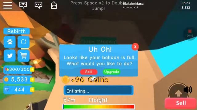 Simulator Шара в ROBLOX Новый смотреть онлайн