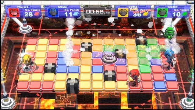 Flip Wars - Panel Battle on Red Coliseum - Spinner [Nintendo Switch] смотреть онлайн