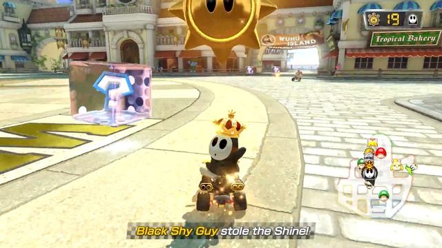Mario Kart 8 Deluxe - Wuhu Town [3DS] - Shine Thief (Direct-Feed Switch Gameplay) смотреть онлайн