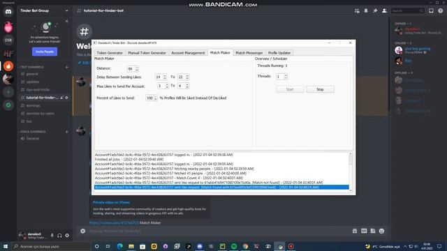 Tinder Bot - Auto Account Creator, Auto Swiper, Auto Messenger, Location Spoofer, Captcha Solver