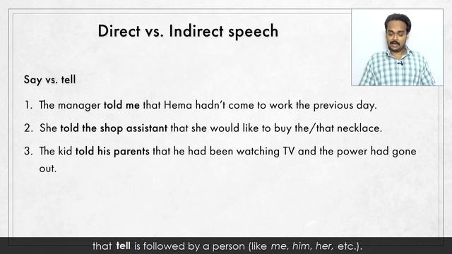 Direct, Indirect Speech (Narration) - Reported Speech - English Grammar - with Exercises & Quiz смотреть онлайн