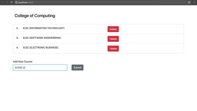 CoC Courses demo (React + Redux and Express RESTful API) смотреть онлайн