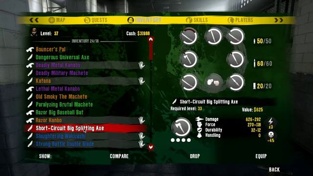 Dead Island - Sam B and his weapons (lvl 37) смотреть онлайн