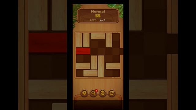 Unblock : Sliding Block Puzzle Normal Level 55 смотреть онлайн