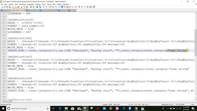 Splunk Configuration Files : Index time field extraction смотреть онлайн