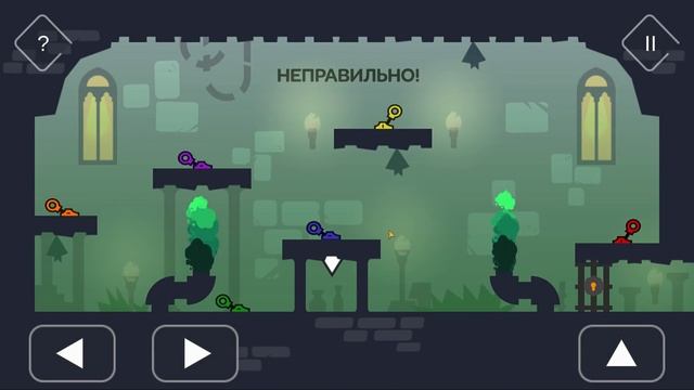 СПАСАЮ ПРИНЦЕССУ из ЛАП ЗЛОДЕЯ! Приключения Рыцаря в Хитром Замке Игра Tricky Castle смотреть онлайн