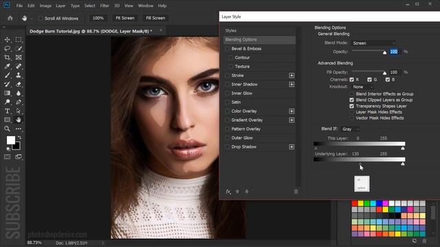 My Secret Dodge & Burn Trick in Photoshop - Control Depth Using Sliders смотреть онлайн