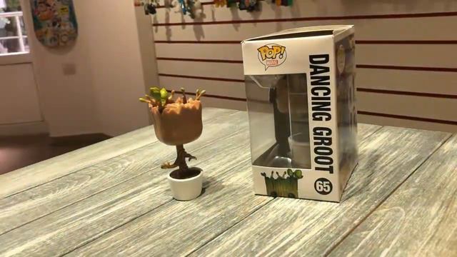 Обзор Фигурки Funko POP Танцующий Грут: Стражи Галактики (Dancing Groot: Guardians of the Galaxy 65 смотреть онлайн