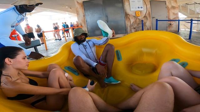 INSANE Shockwave Water Slide At Aquaventure Waterpark Dubai