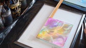 Как сделать крепление для картин/ Интерьерная картина на ДВП.