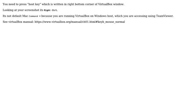 Apple: How to release mouse capture in VirtualBox? (5 Solutions!!) смотреть онлайн