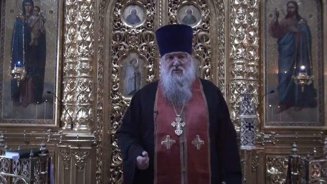 15.03.2019 Пятница 1-й седмицы Великого поста. Великое повечерие. Слово перед исповедью. смотреть онлайн