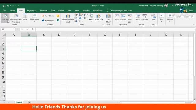 Microsoft Excel (Basic) 20 Days Course - DAY-1 смотреть онлайн