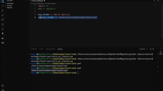 31. How to create folders recursively in python using OS makedirs method смотреть онлайн