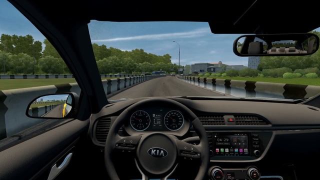KIA Rio - City Car Driving | Racing wheel gameplay смотреть онлайн