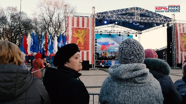 «Крымская весна» в Керчи: праздник начался смотреть онлайн