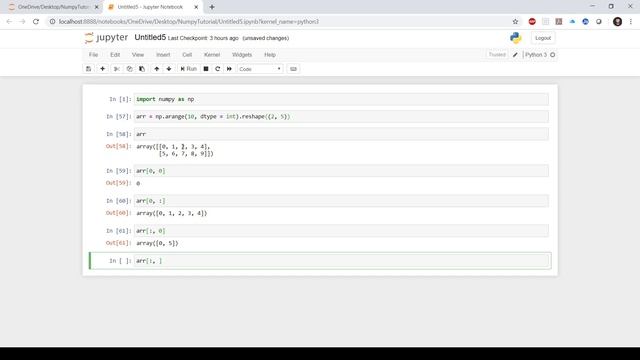11 Slicing an Array смотреть онлайн