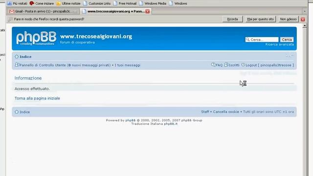 guida utente forum phpbb - parte 1 - login e presentazione.avi смотреть онлайн