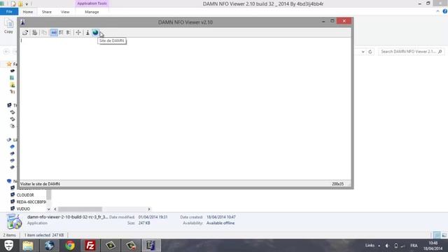 How to Open INFO File with DAMN NFO Viewer смотреть онлайн