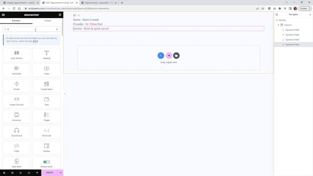 How to Display User Appointments with the Listing Grid Widget | JetAppointment & Elementor смотреть онлайн