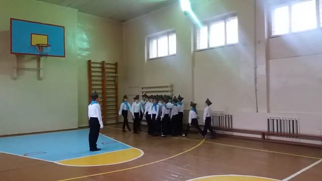Смотр строя и песни. 2 А класс. КГУ СОШ #63 смотреть онлайн