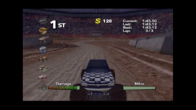 Monster Trux Arenas GAMEPLAY смотреть онлайн