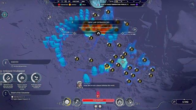 We survived 100 days in extreme Frostpunk | Snowdrifts Map | Endless Mode The Builders смотреть онлайн