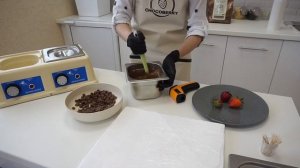 Темперирование шоколада для клубники!