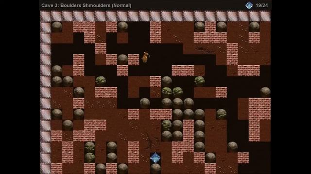 Прохождение Boulder Dash Episode I (1-5)/ Boulder Dash Episode I Walkthrough