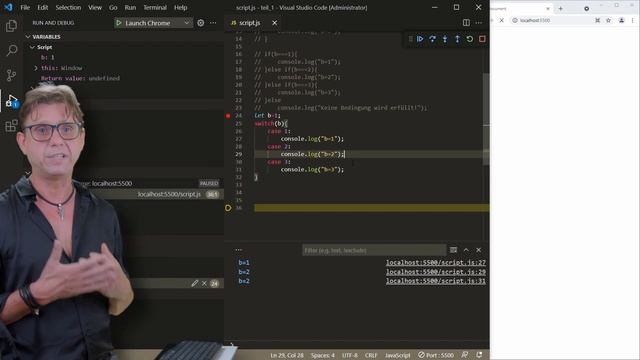 Folge 1/4: Javascript von den Basics zum Profi смотреть онлайн