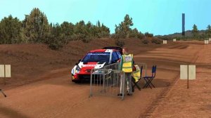 Richard Burns Rally - AI upscaled ground surface textures test