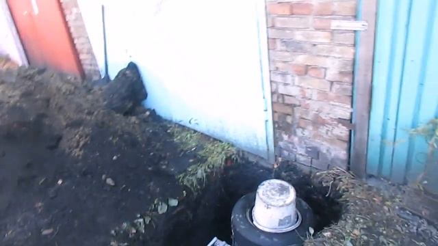 Дренаж перед гаражом, спасаюсь от затопления. смотреть онлайн