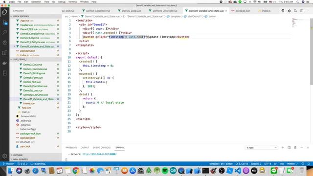 สอนเขียน VueJS #31 Normal vs State Variables смотреть онлайн
